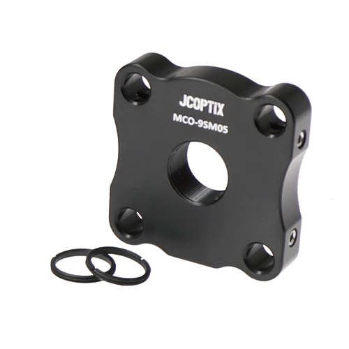 30 mm同軸安裝板，帶SM05螺紋孔