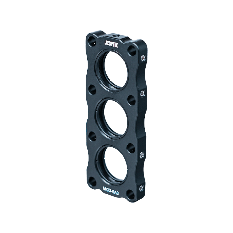 30 mm同軸安裝板，帶多個SM1螺紋孔