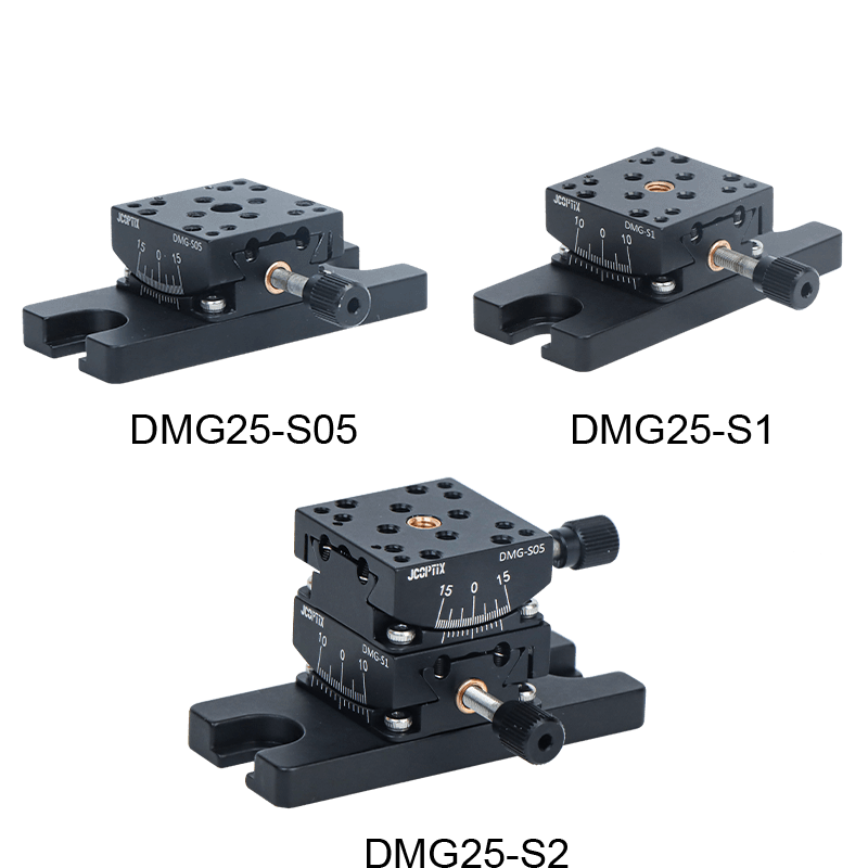 25.4 mm臺(tái)面角度位移臺(tái)，絲桿驅(qū)動(dòng)