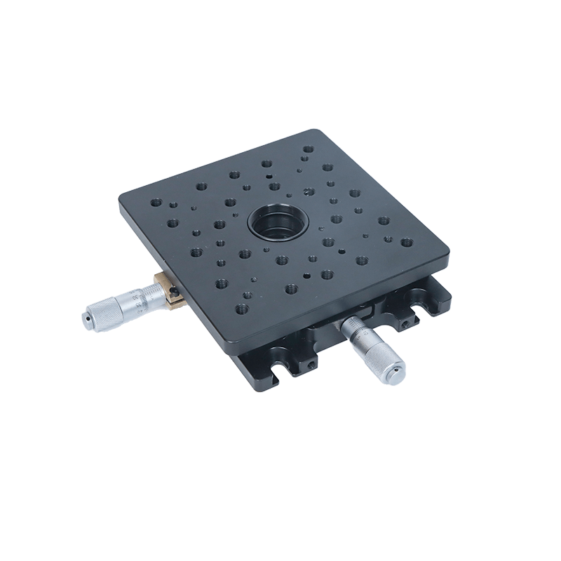 XY軸位移臺，中間SM1通孔